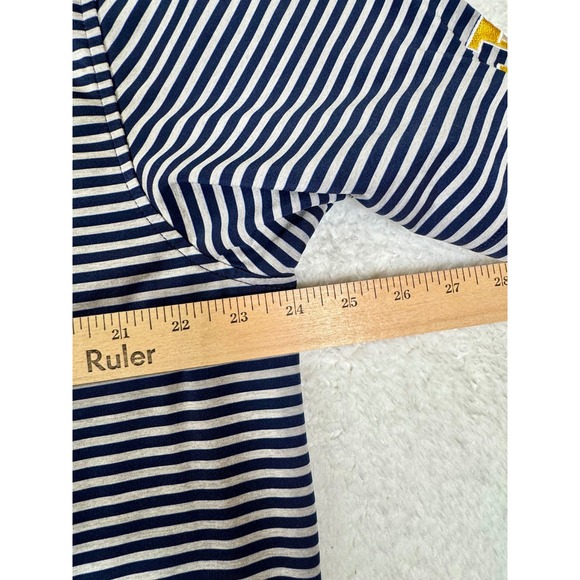 Peter Millar Summer Comfort Polo Shirt Mens Large Stripe Embroidered Golf  L - Picture 5 of 13